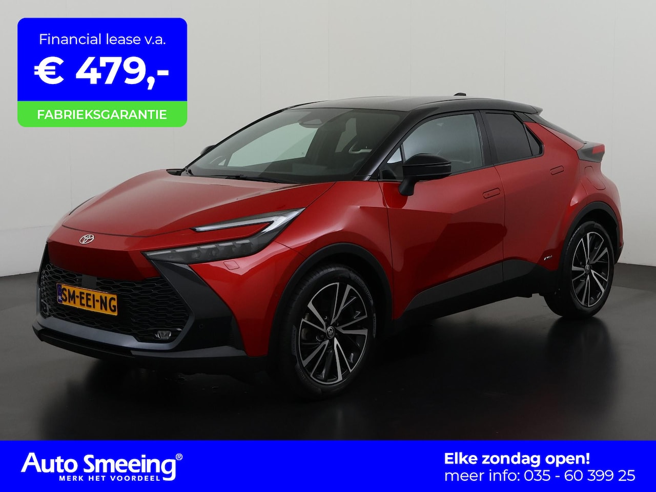 Toyota C-HR - 2.0 Hybrid 200 AWD Bi-Tone | Head Up | Stuur & Stoelverwarming | Zondag Open! - AutoWereld.nl