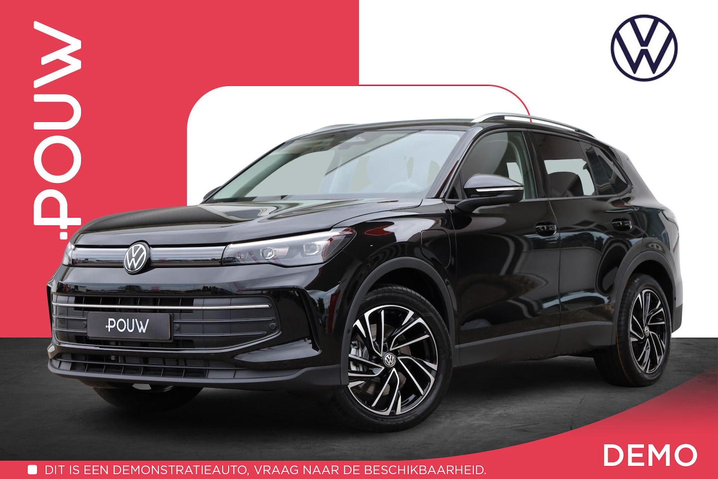 Volkswagen Tiguan - 1.5 204pk eHybrid Life Edition | Trekhaak Wegklapbaar | 19" Velgen - AutoWereld.nl
