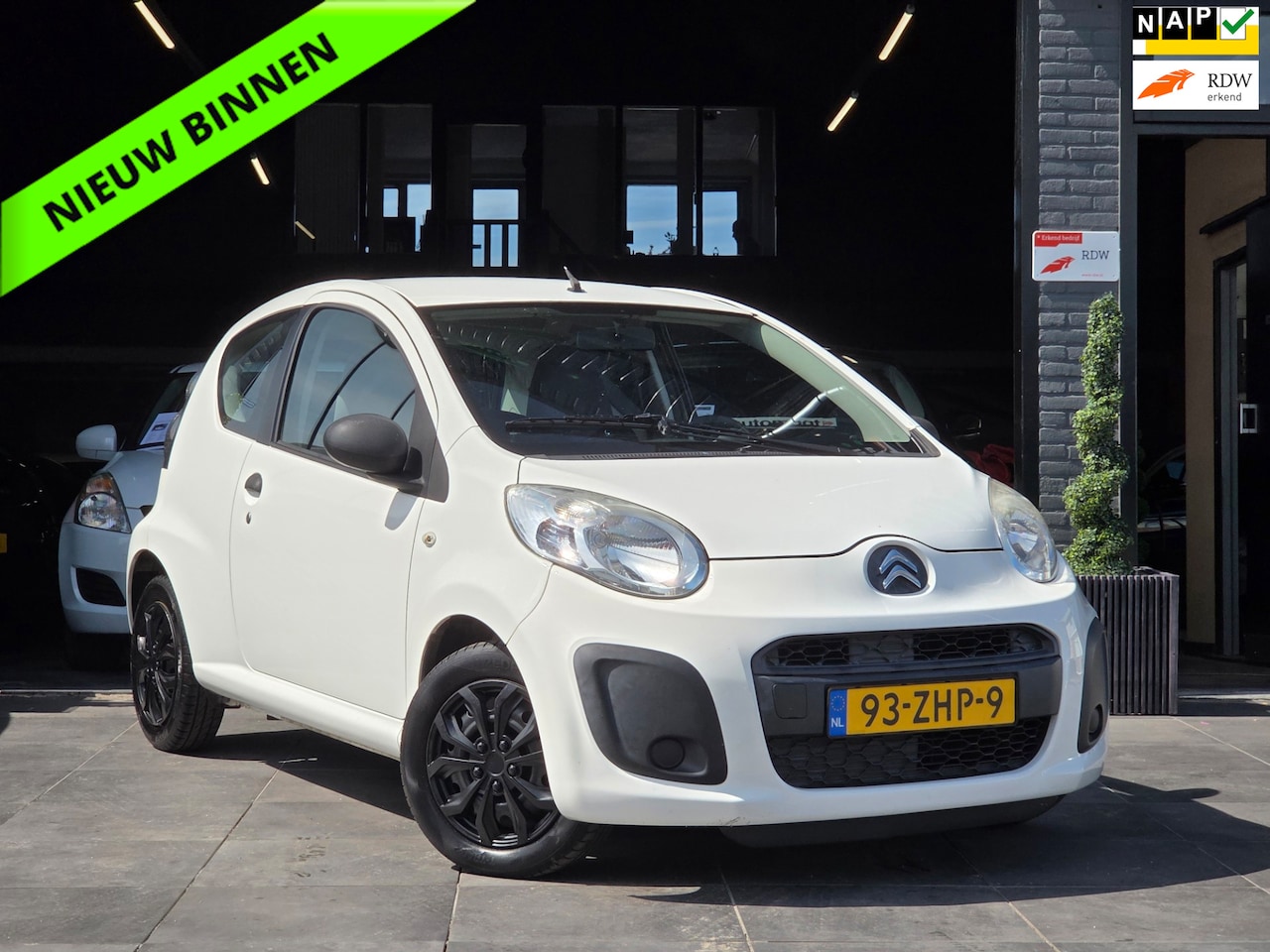 Citroën C1 - 1.0 Attraction|APK|NAP|AUX|Onderhoudsboekjes - AutoWereld.nl