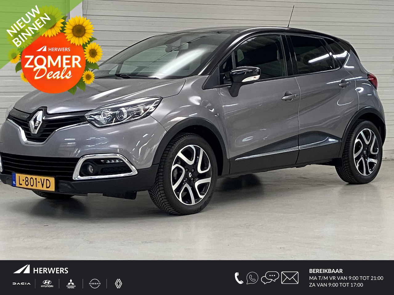 Renault Captur - 1.2 TCe Dynamique / Climate Control / Trekhaak / All Seasonbanden / Navigatie / Bluetooth - AutoWereld.nl