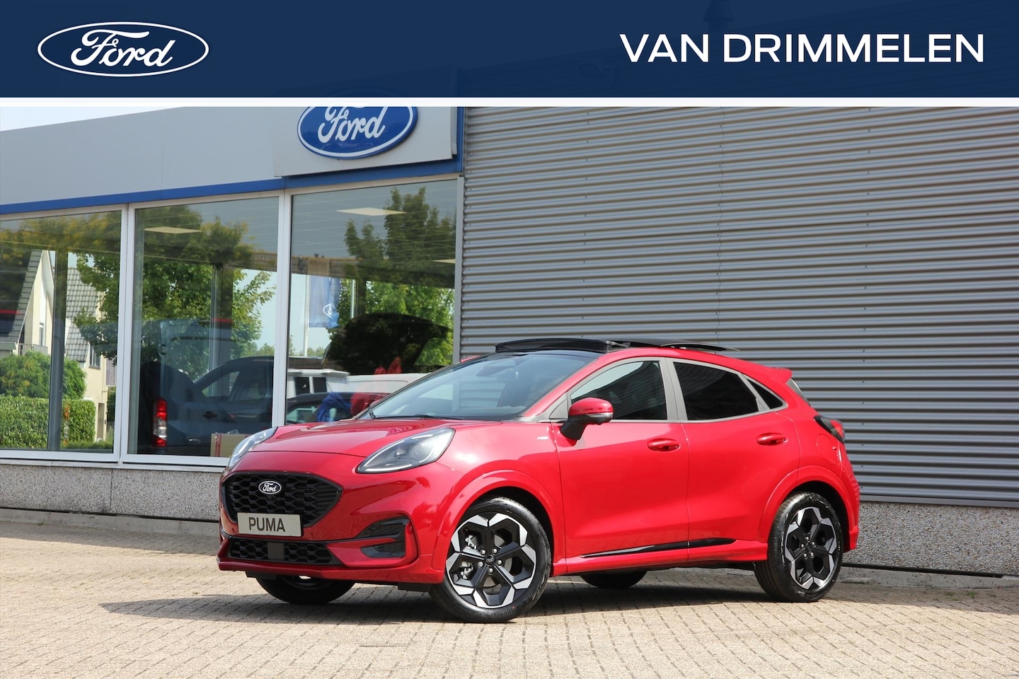 Ford Puma - 1.0i Ecoboost Hybrid 125pk Aut ST-Line X | Nieuw uit voorraad | Panorama dak | Driver Assi - AutoWereld.nl