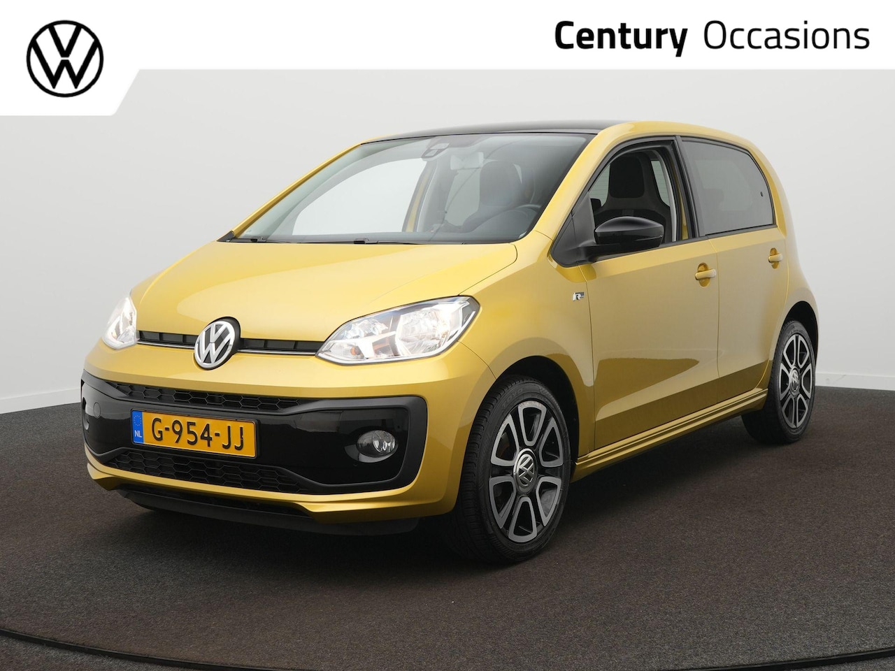 Volkswagen Up! - 1.0 BMT high up! | R-Line | Climate | Stoelverwarming | Cruise | 16" LM - AutoWereld.nl