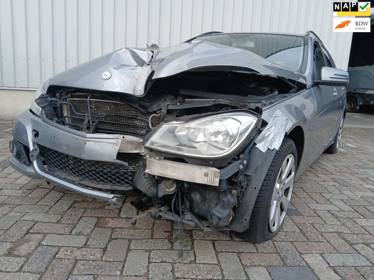 Mercedes-Benz C-klasse Estate - 180 CDI Business Class Elegance - Clima - Frontschade - Start Niet - AutoWereld.nl