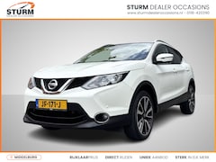 Nissan Qashqai - 1.6 Tekna | Panoramadak | Leder | Stoelverwarming | Navigatie | 360° Camera| LED Koplampen