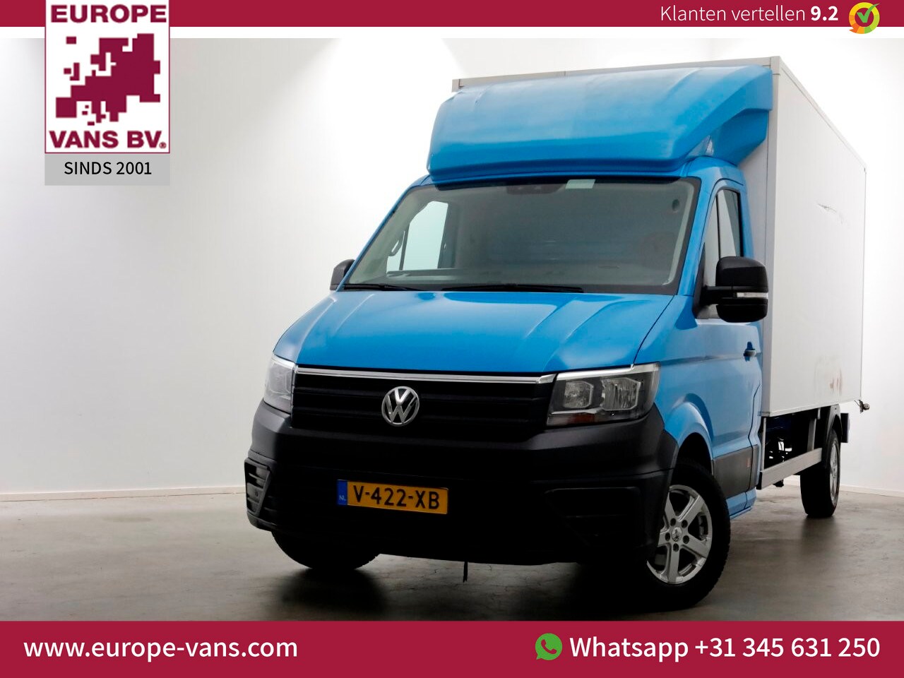 Volkswagen Crafter - 35 2.0 TDI E6 Bakwagen met achterdeuren 02-2019 - AutoWereld.nl