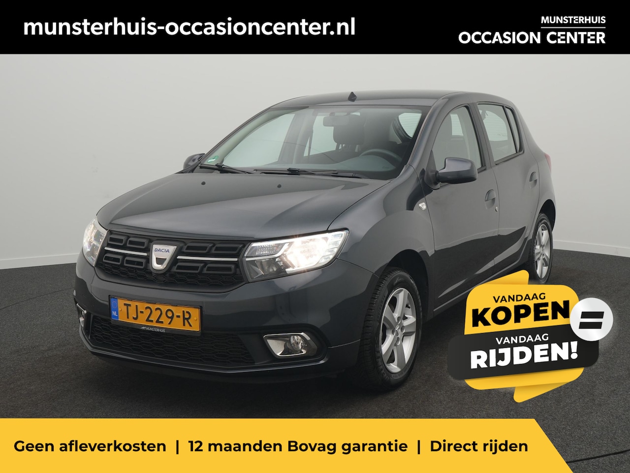 Dacia Sandero - TCe 90 Série Limitée Royaal - RIJKLAARPRIJS - Cruise Control - All Seasonbanden - Dealeron - AutoWereld.nl