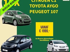 Toyota Aygo - 1.0-12V 10x aygo|Citroen C1|Peugeot 107