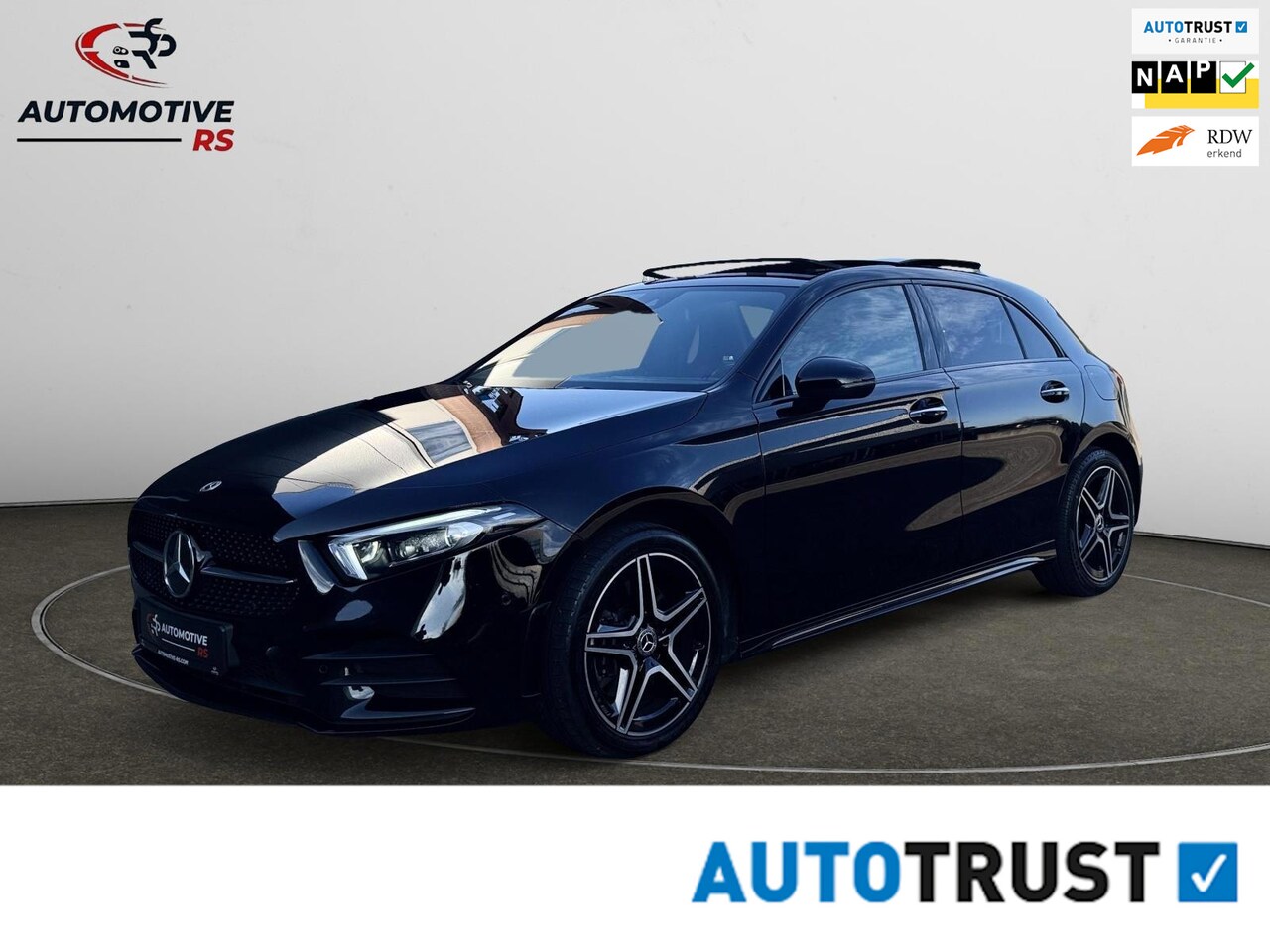 Mercedes-Benz A-klasse - 250 eAut. 218PK e AMG Line leder Pano Burmester Surround - AutoWereld.nl