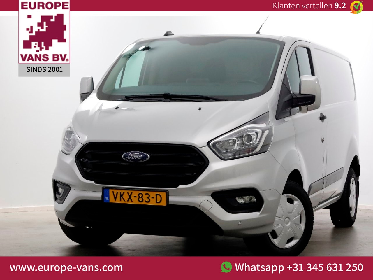 Ford Transit Custom - 2.0 TDCI 130pk L1H1 Automaat Trend Airco/Navi 06-2021 - AutoWereld.nl