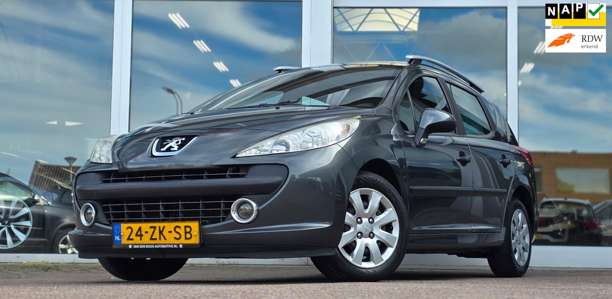 Peugeot 207 SW - 1.6 VTi XS Trekhaak Panoramadak Nieuwe APK - AutoWereld.nl