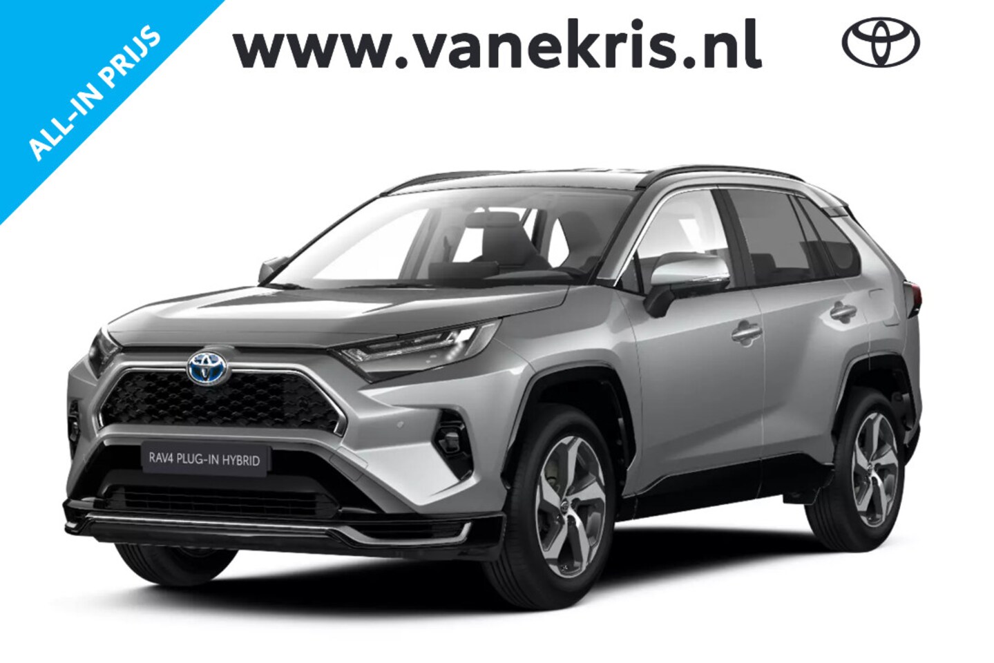 Toyota RAV4 - 2.5 Plug-in Hybrid AWD Dynamic , NIEUW, SNEL LEVERBAAR, 750 EURO INRUILVOORDEEL!! - AutoWereld.nl