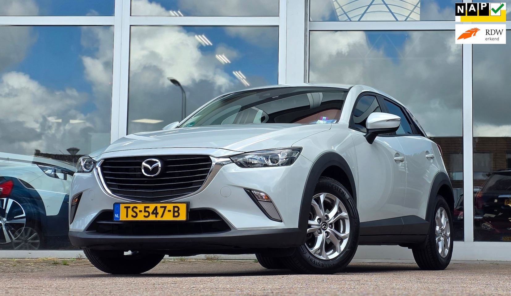 Mazda CX-3 - 2.0 SkyActiv-G 120 GT-Luxury Navi Automaat Mooi! - AutoWereld.nl