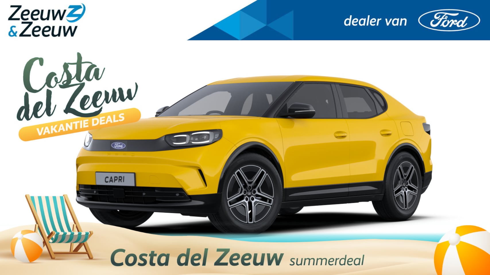 Ford Capri - Premium Standard Range RWD 52 kWh | Nieuw te bestellen | Prijs inclusief Ford Voordeel | F - AutoWereld.nl