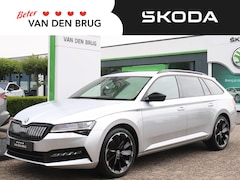 Skoda Superb Combi - Sportline 1.4 TSI 218pk iV | Wegkapbare trekhaak | CANTON audio | Dodehoeksensoren | Elek.