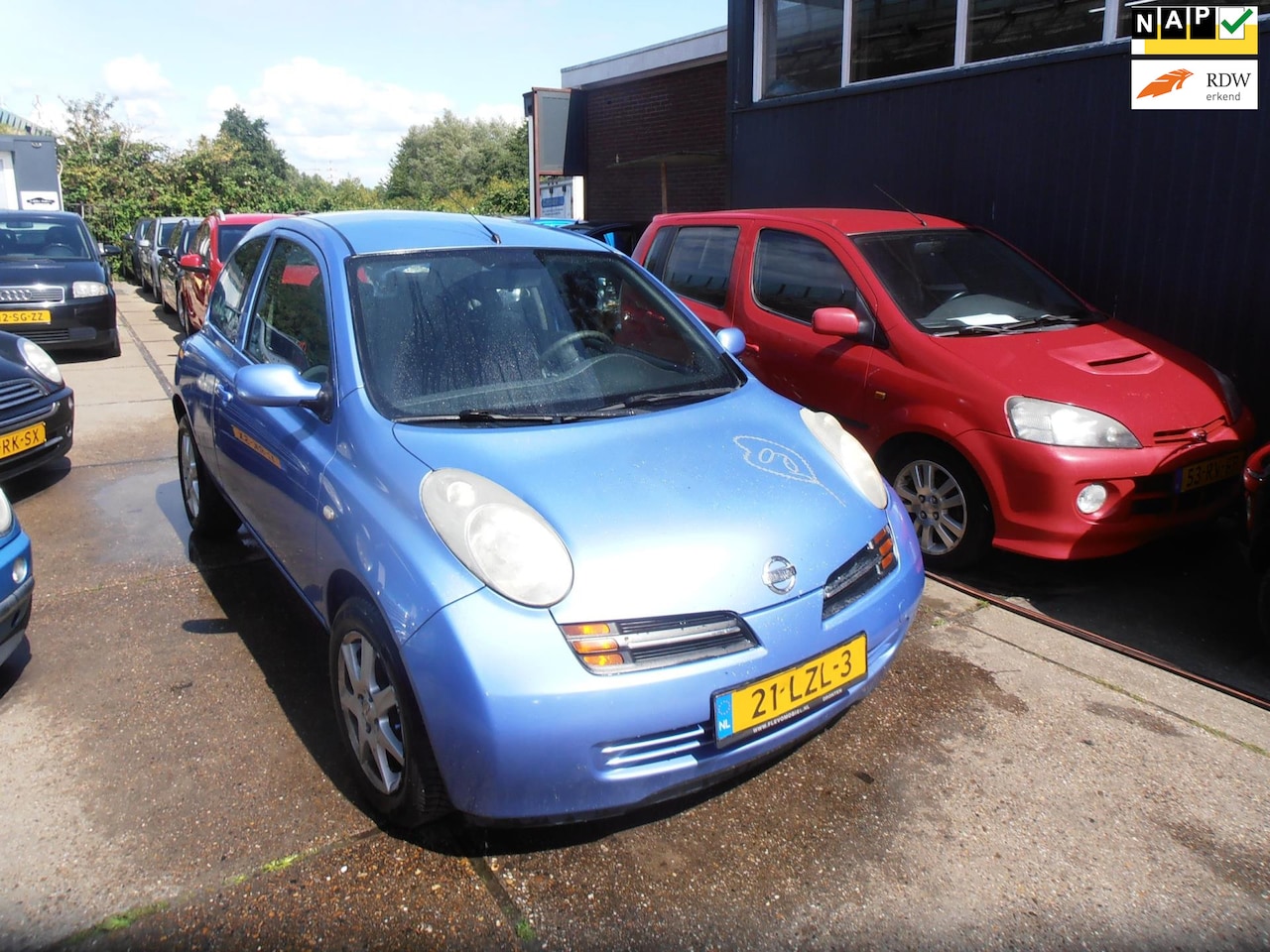 Nissan Micra - 1.2 Visia autom airco st bekr nap apk - AutoWereld.nl