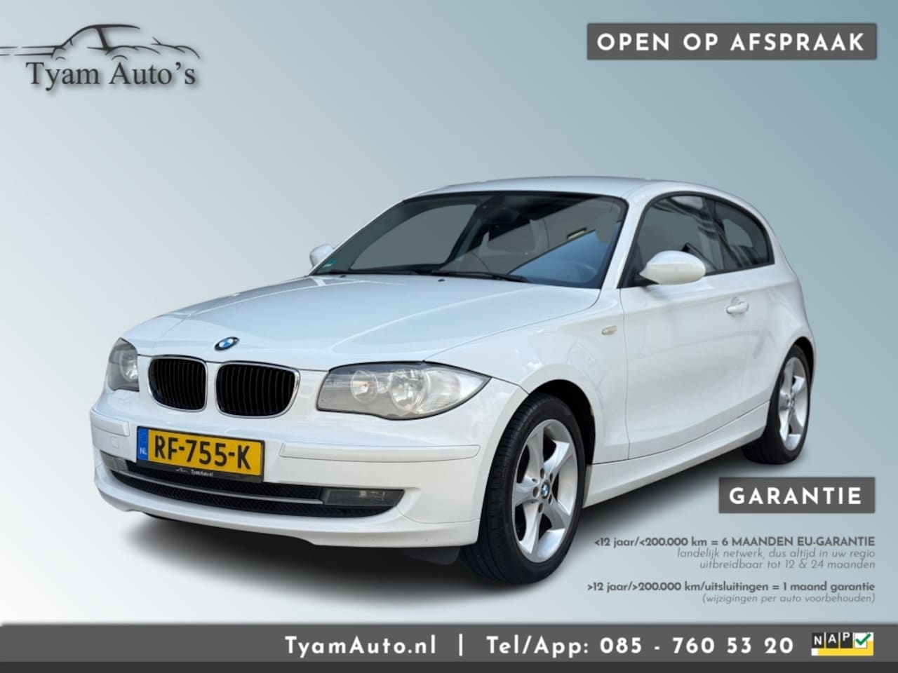 BMW 1-serie - 116i INTRODUCTION / AIRCO PDC CRUISE BT LICHT- en REGENSENSOR - AutoWereld.nl