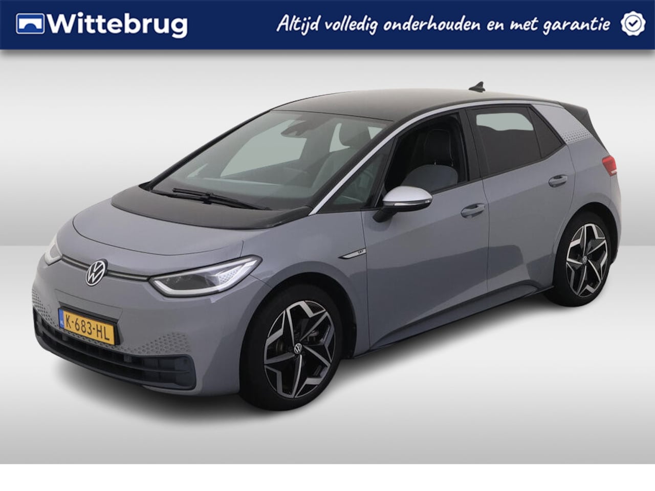 Volkswagen ID.3 - First Plus 58 kWh / CAMERA/ PARK. SENSOREN/ IQ. LIGHT/ GETINT GLAS/ NAVI/ 19" LMV - AutoWereld.nl