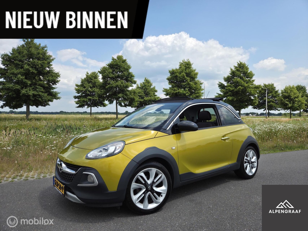 Opel ADAM - 1.4 101pk ROCKS Cabrio Airco Cruise Stoelverwarming - AutoWereld.nl