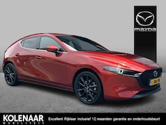 Mazda 3 - 3 2.0 e-SkyActiv-X M Hybrid 186 Luxury Lederen interieur/18inch LMV/100% Dealer onderhoude