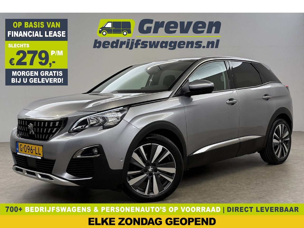 Peugeot 3008 - 1.2 PureTech 360Camera Sfeer LED Virtual Carplay Trekhaak Navi Clima Cruise PDC 19"LMV - AutoWereld.nl