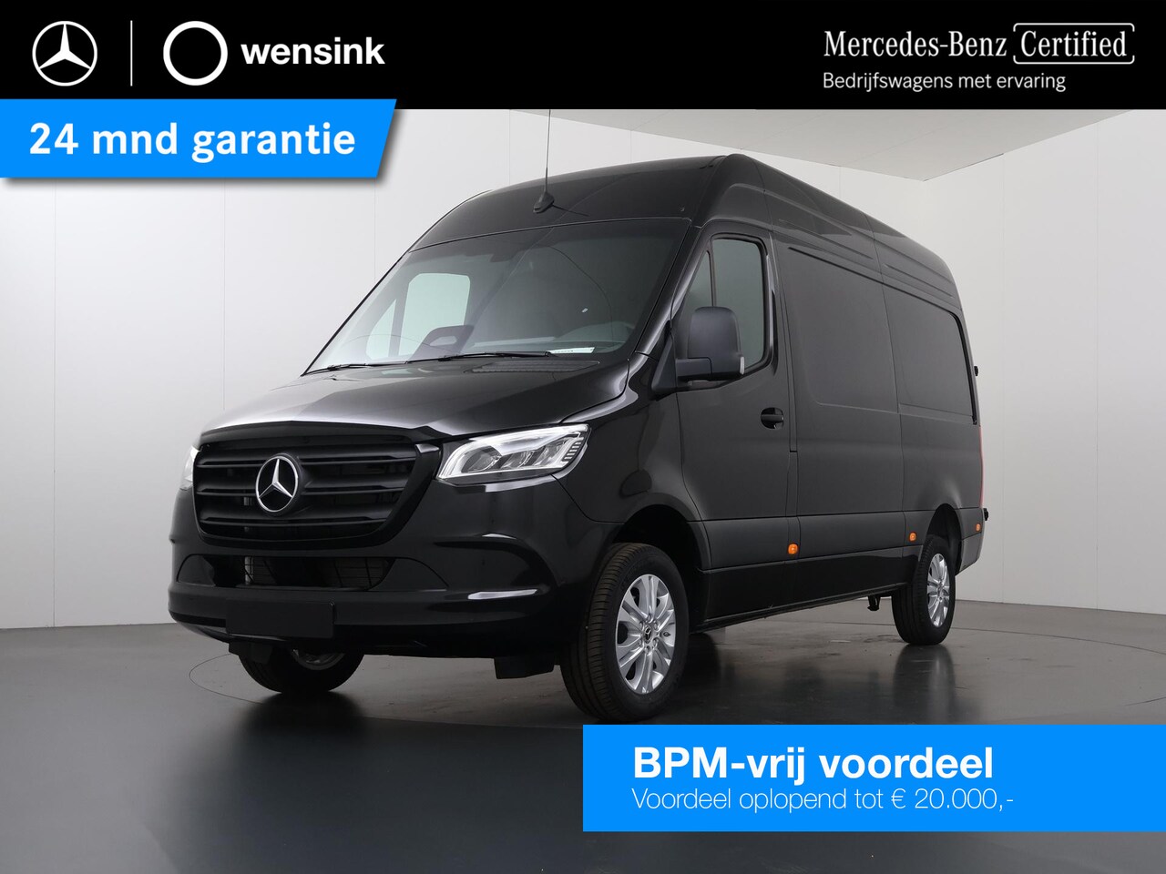Mercedes-Benz Sprinter - 317 1.9 CDI L2H2 Pro HD | LED Koplampen | Stoelverwarming | Leder | Achteruitrijcamera | C - AutoWereld.nl