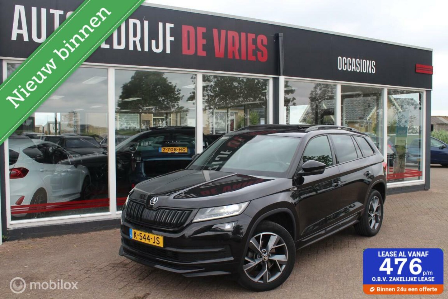 Skoda Kodiaq - 1.5 TSI Sportline 7P Full Options/Pano/Black-Optic - AutoWereld.nl