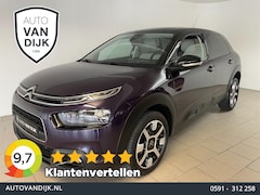 Citroën C4 Cactus - 1.2 Shine 110PK AUTOMAAT AIRCO CLIMA NAVI CRUISE PANO LEER STOELVERW PDC CAM 1STE EIG NIEU