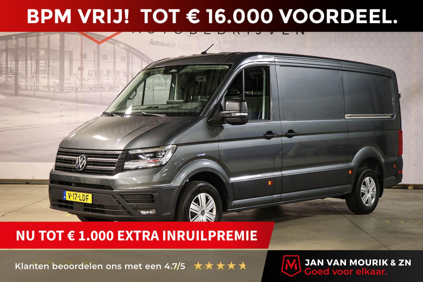 Volkswagen Crafter - 35 2.0 TDI L3H2 Comfortline | 2 X SCHUIFDEUR | ERGO COMFORT | LED | CLIMA | DAB | CAMERA | - AutoWereld.nl