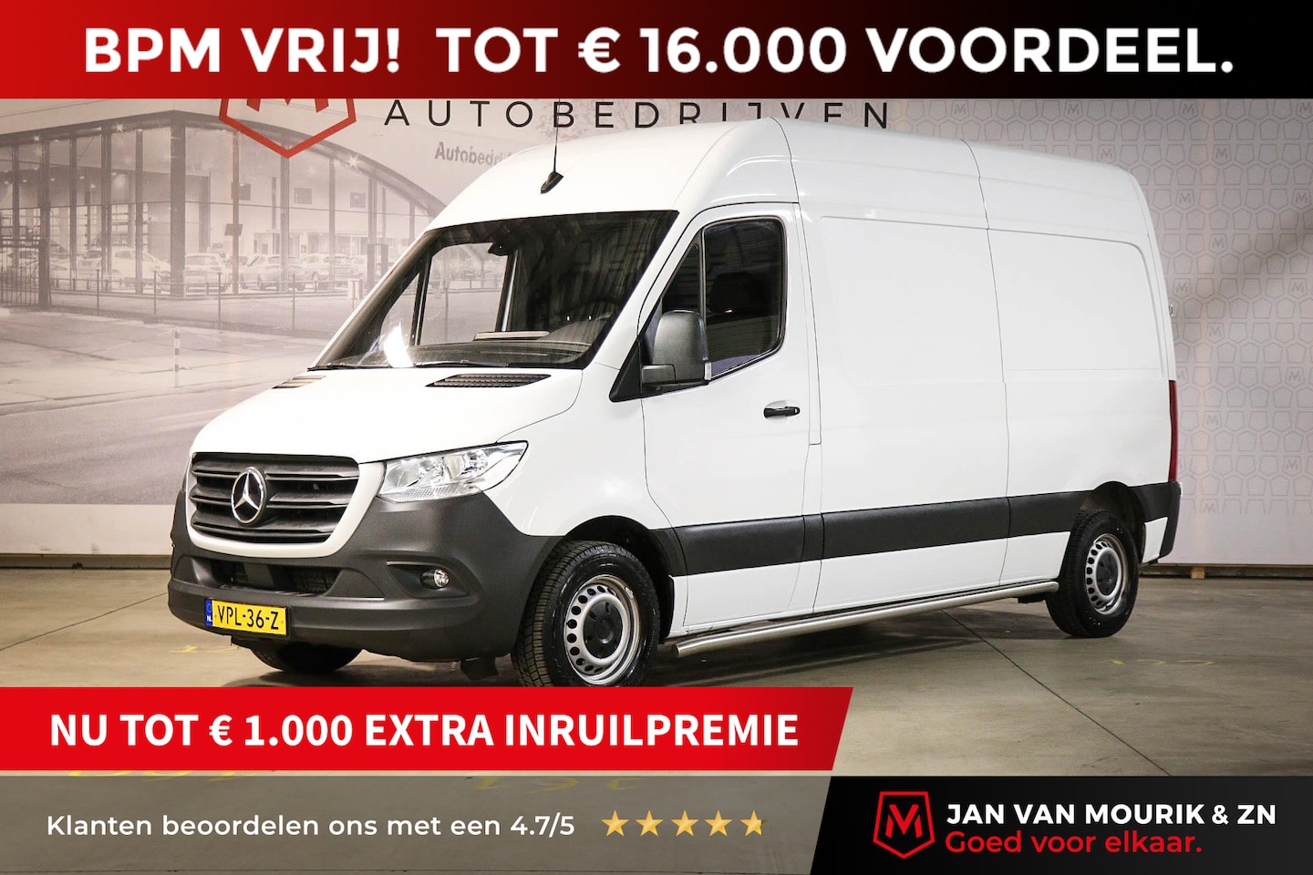 Mercedes-Benz Sprinter - 314 2.2 CDI L2H2 | AIRCO | CRUISE CONTROL | DAB | APPLE | CAMERA | SAG - AutoWereld.nl
