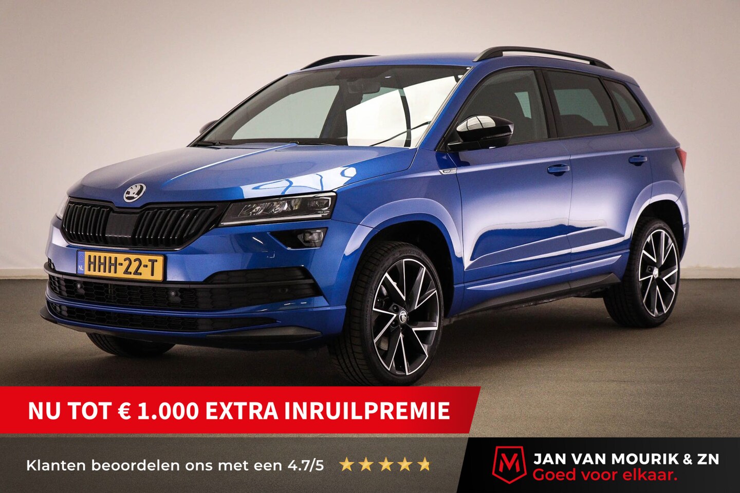 Skoda Karoq - 1.5 TSI ACT Sportline Business | VIRTUAL COCKPIT | STUUR VERWARMING | DAB | APPLE | CAMERA - AutoWereld.nl