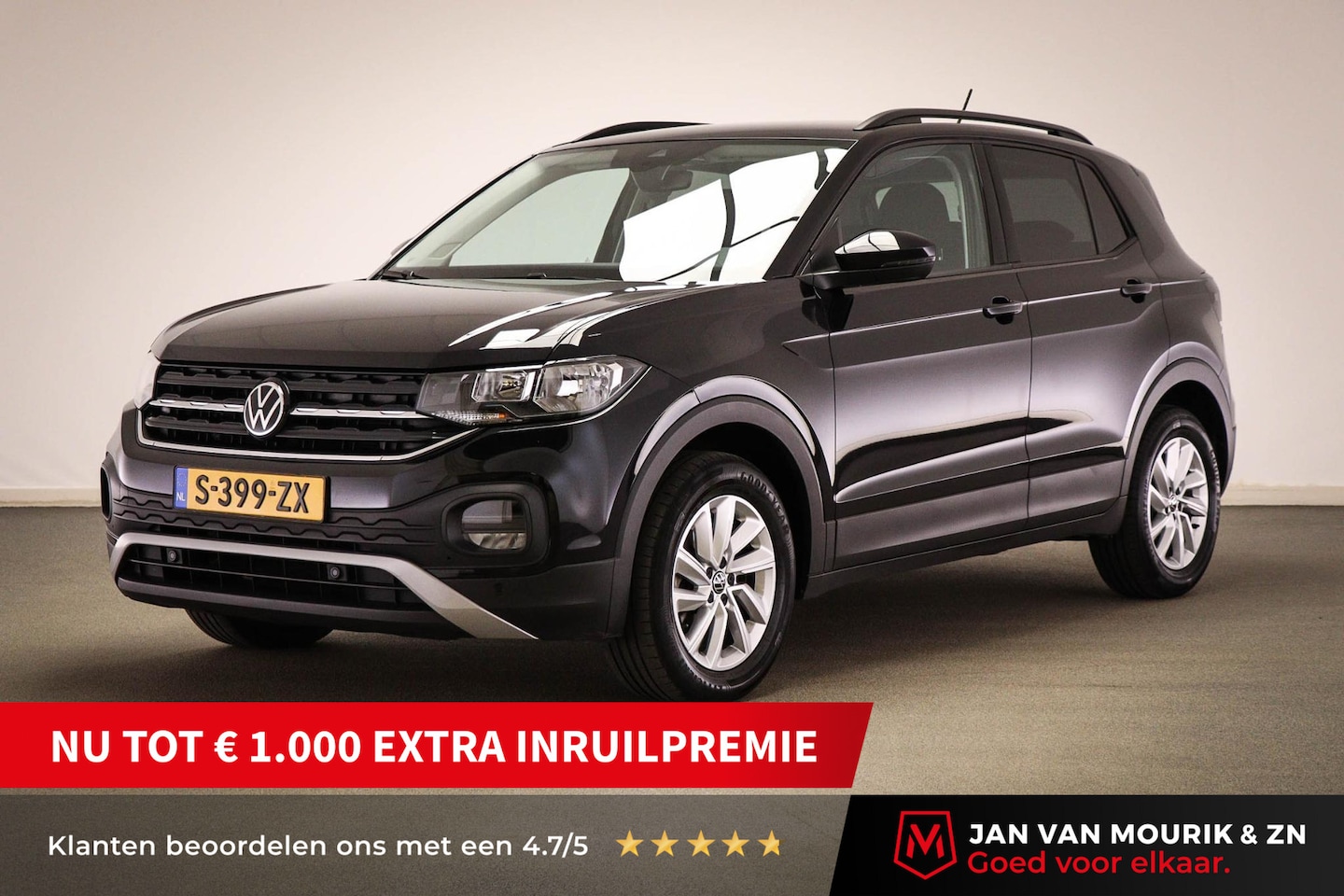 Volkswagen T-Cross - 1.0 TSI Life | CLIMA | STOELVERWARMING | APPLE | CAMERA - AutoWereld.nl