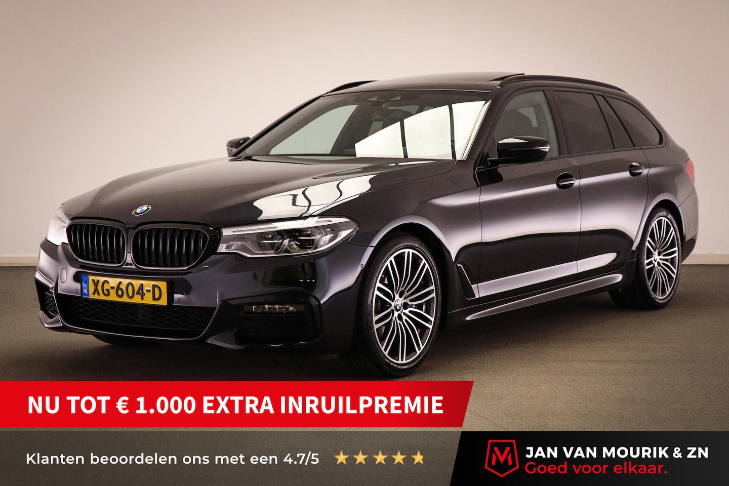 BMW 5-serie Touring - 530i M-Sport High Executive | PANORAMADAK | HEAD UP | TREHAAK - AutoWereld.nl