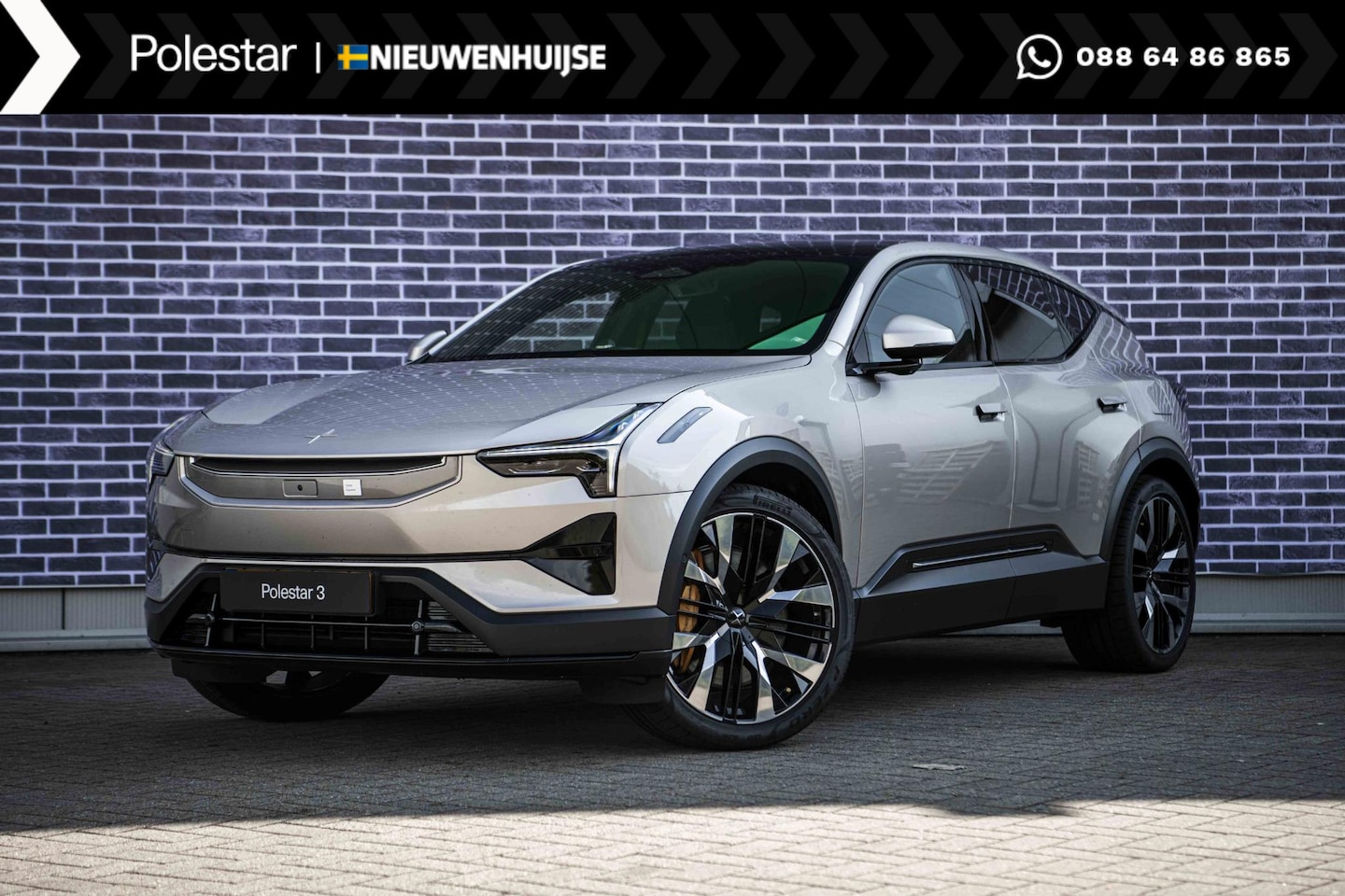 Polestar 3 - Long range Dual motor Performance 111 kWh Pilot | Plus | Leder | Massage | 22" | Trekhaak - AutoWereld.nl