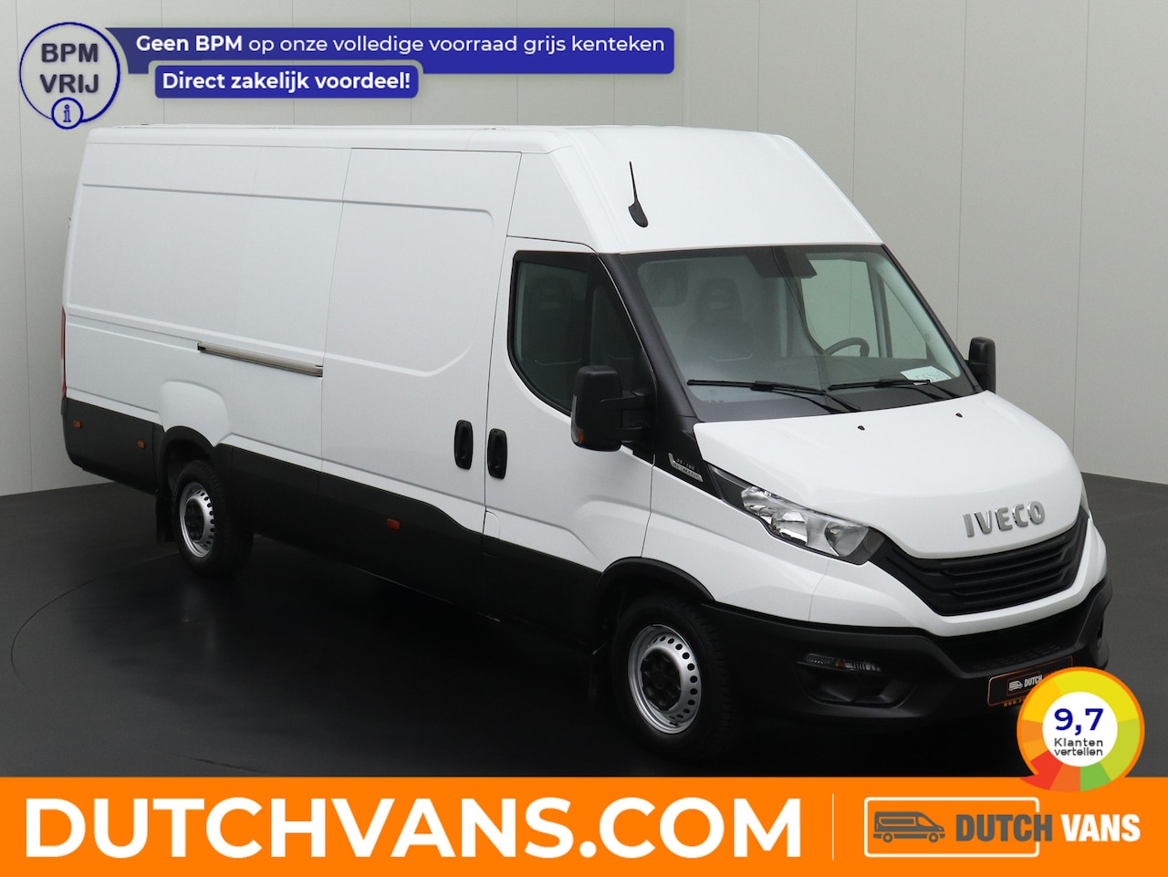 Iveco Daily - 35S16 Hi-Matic Automaat L3H2 Maxi | Airco | Betimmering | 3-Persoons | 3500Kg TG - AutoWereld.nl