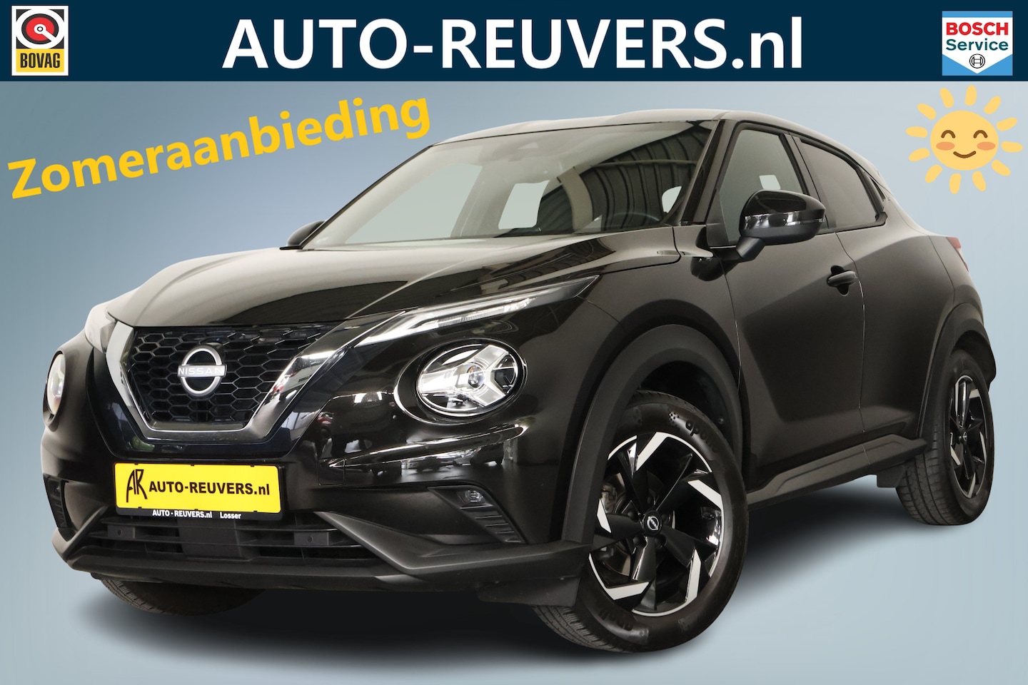 Nissan Juke - 1.0 DIG-T N-Connecta / LED / Navi / CarPlay / Cam / Clima - AutoWereld.nl