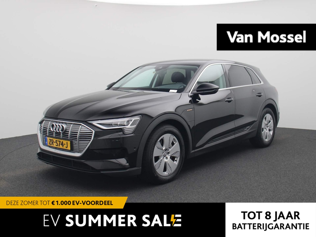 Audi e-tron - e-tron 55 quattro 95 kWh | Navi | Climate Control | Stuurwiel Verwarmd | Parkeersensoren | - AutoWereld.nl