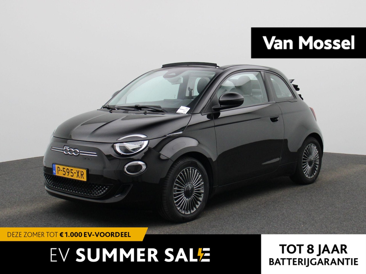 Fiat 500 C - 500e Icon 42 kWh | NAVIGATIE | CRUISE CONTROL | CLIMATE CONTROL | PARKEERSENSOREN | DAB RA - AutoWereld.nl