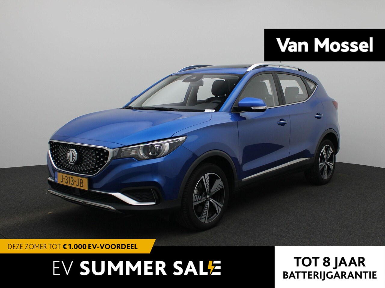 MG ZS - Luxury 45 kWh | Panoramadak |  Lederen Bekleding | Navigatie | Camera | - AutoWereld.nl