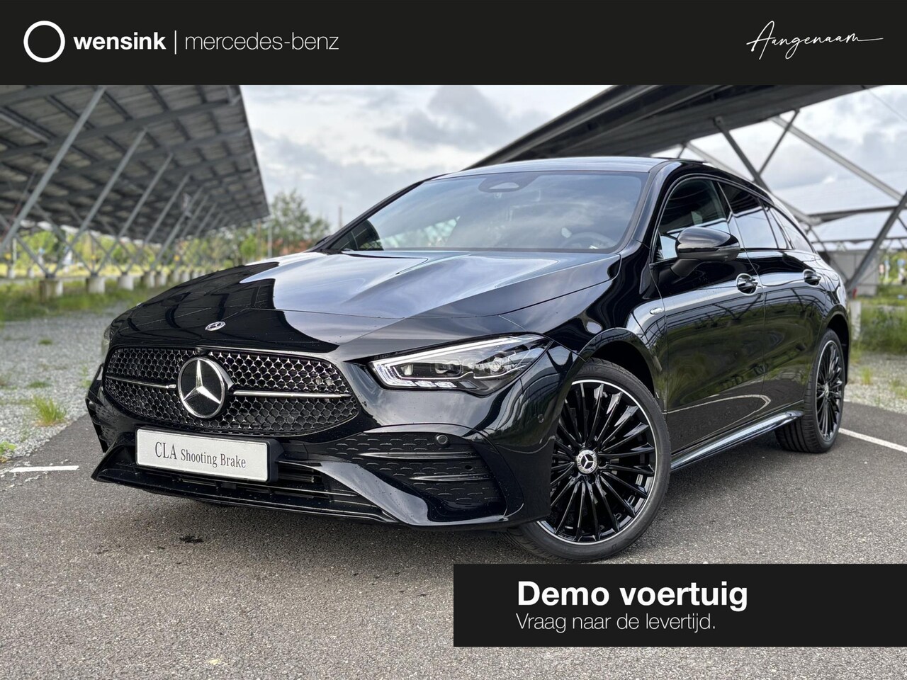 Mercedes-Benz CLA-klasse Shooting Brake - 250 e Business Solution AMG | Night | Panoramadak | 360 camera | Sfeerverlichting | Apple - AutoWereld.nl