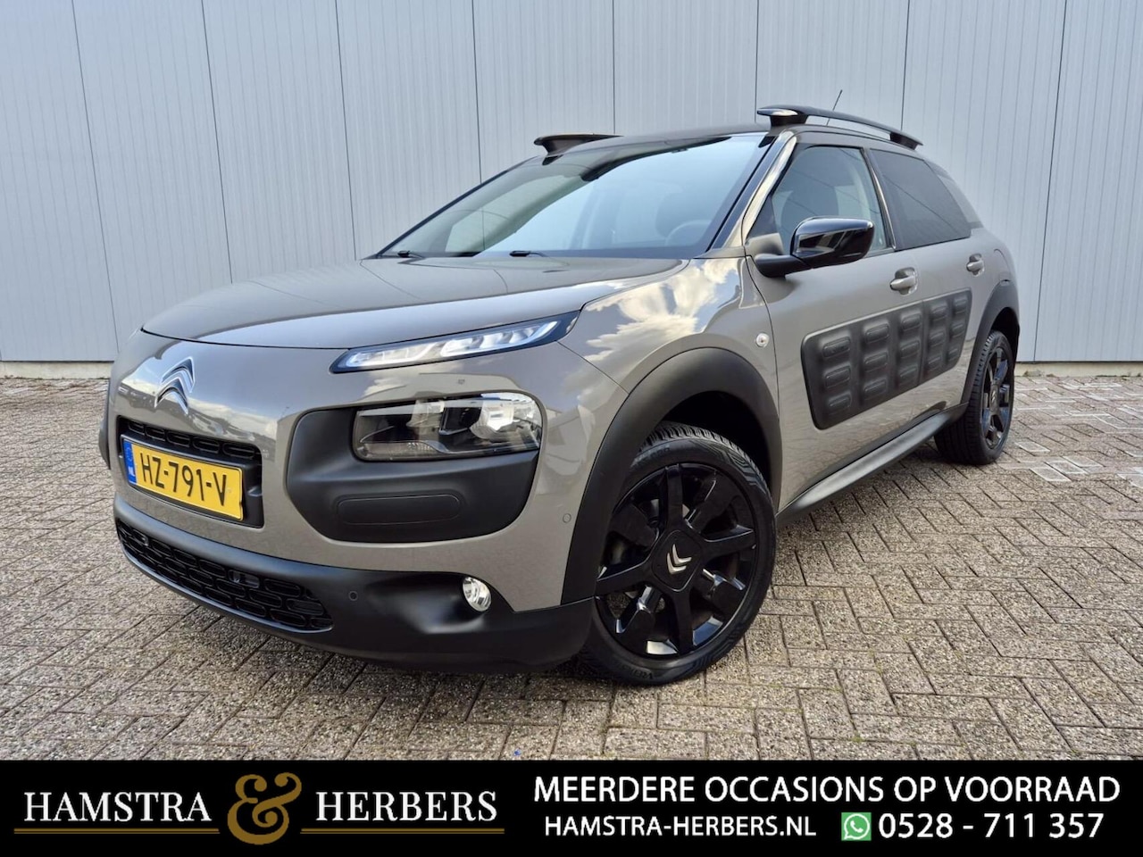 Citroën C4 Cactus - 1.2 PureTech Shine bruin automaat - AutoWereld.nl