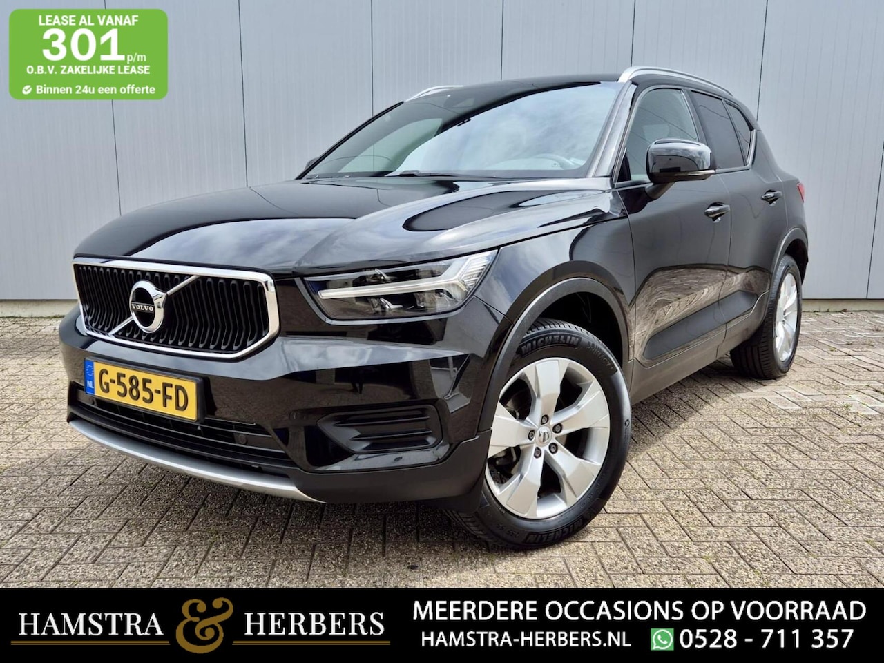 Volvo XC40 - 1.5 T3 Inscription zwart - AutoWereld.nl
