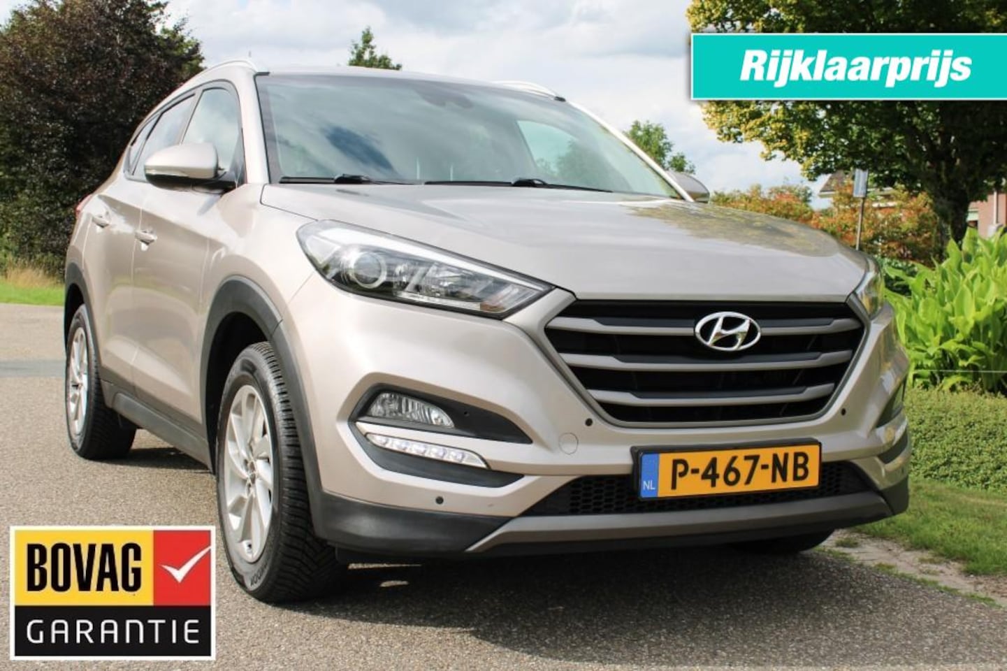 Hyundai Tucson - 1.6 T-GDI 177pk Comfort automaat 4WD ECC/cruise/navi/camera - AutoWereld.nl
