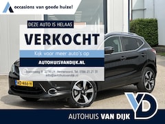 Nissan Qashqai - 1.2 N-Connecta | NL Auto/2e Eig./Voll.Historie/360° camera/Pano.Dak/Clima/Cruise/Bluetooth