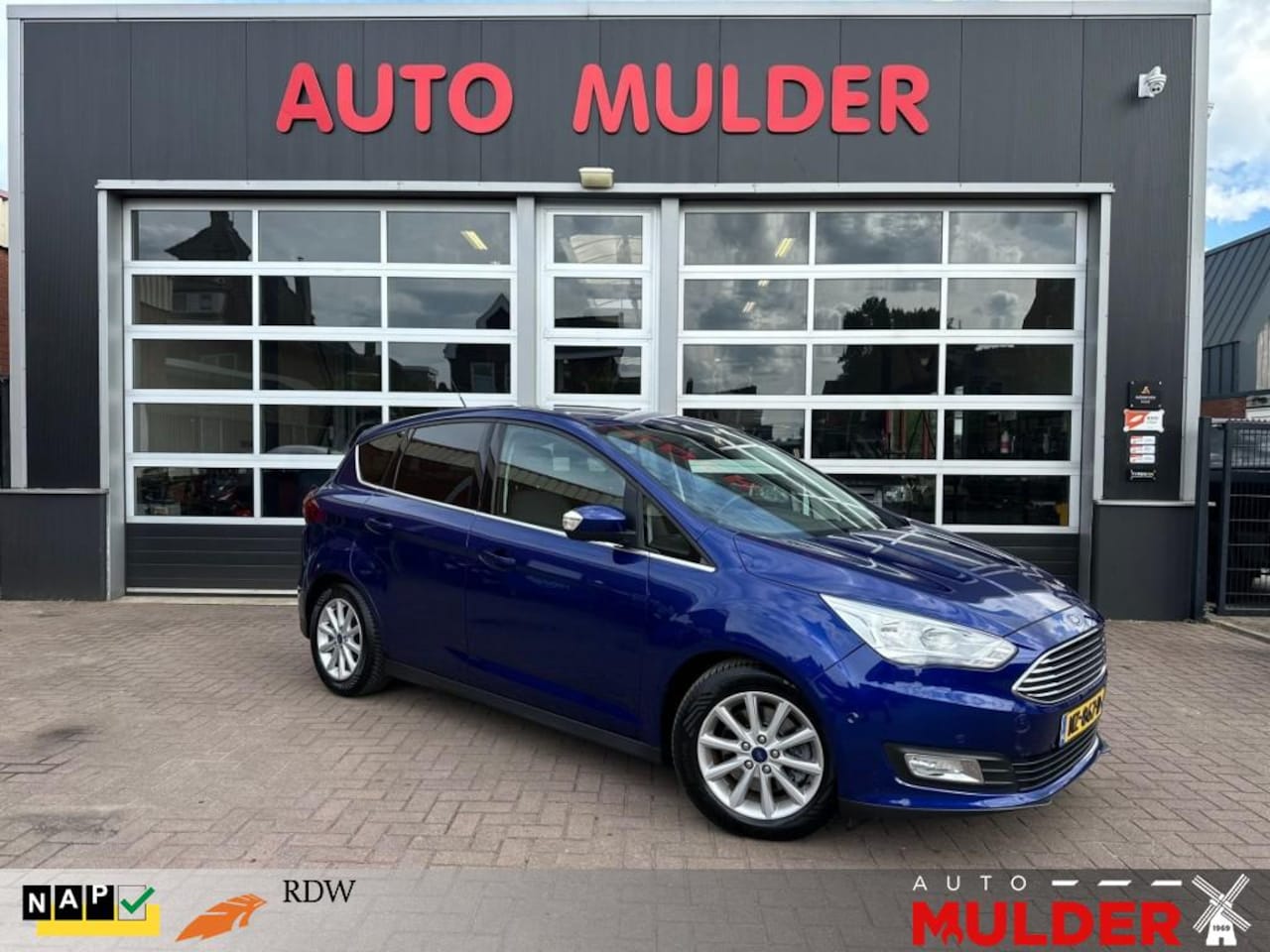 Ford C-Max - 1.5 ECOBOOST 150PK TITANIUM / AUTOMAAT / NAVI / CRUISE! / TREKHAAK! - AutoWereld.nl