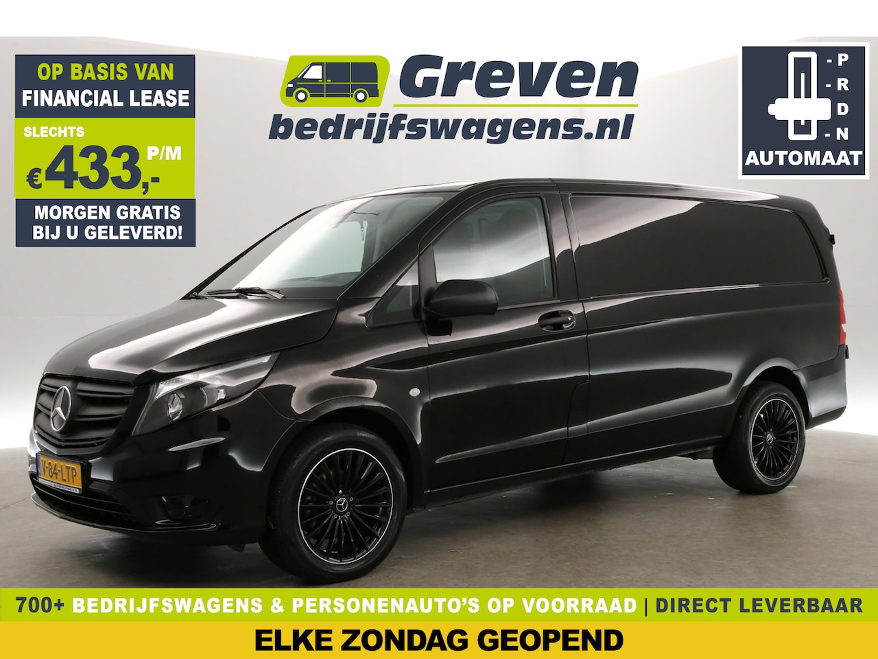 Mercedes-Benz Vito - 114 CDI Lang Automaat Camera Airco Cruise Carplay Trekhaak 18"LMV Navigatie 3 Persoons - AutoWereld.nl