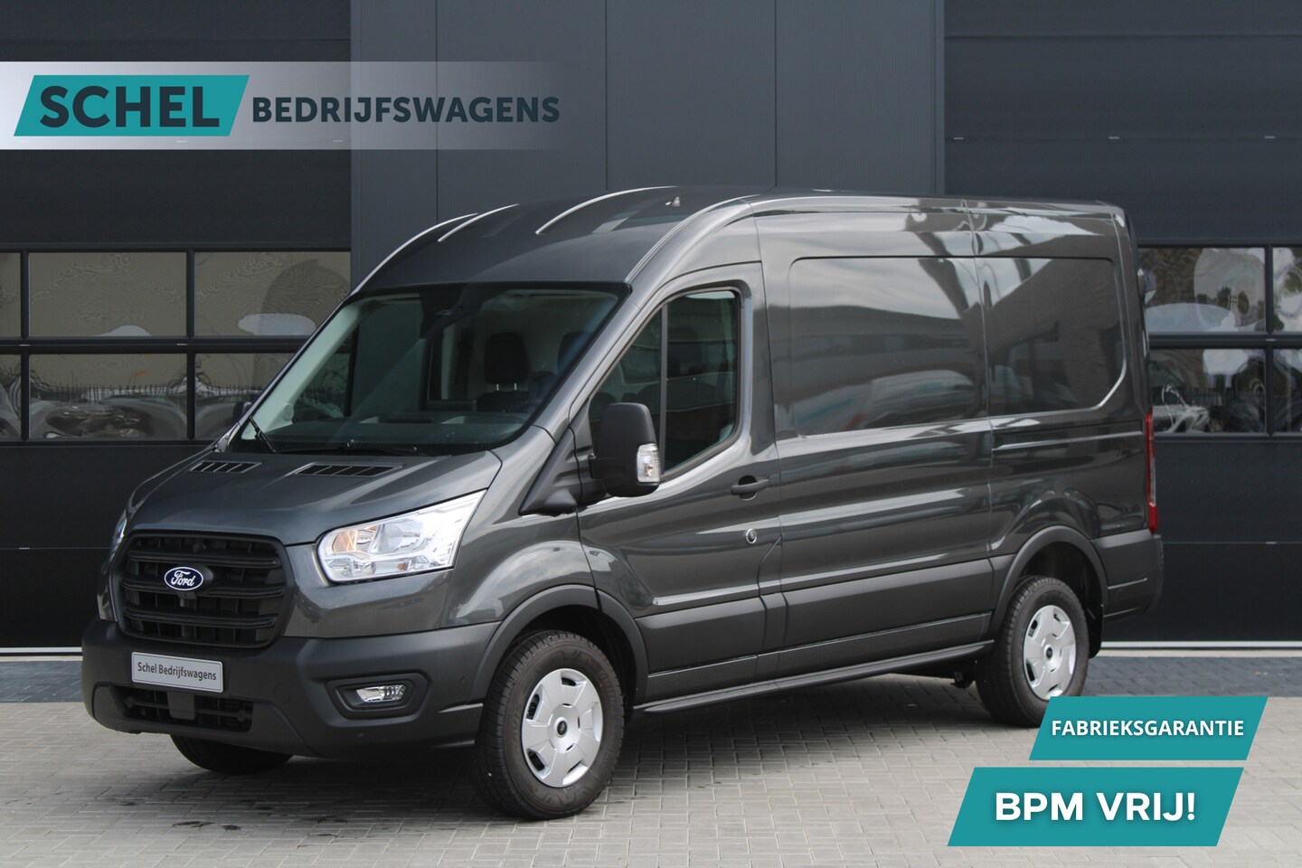 Ford Transit - 350 2.0 TDCI L2H2 Trend 130pk - Facelift - Adaptive Cruise - Navigatie - Blind Spot - 360 - AutoWereld.nl