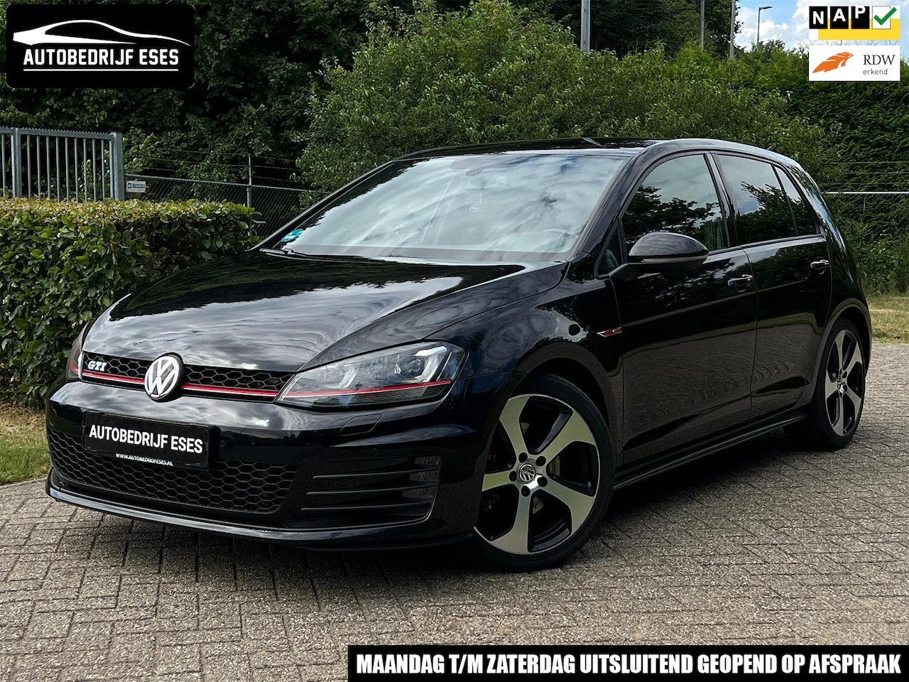 Volkswagen Golf - 2.0 GTI - DSG|MF-STUUR|CRUISE|NAVI|STOELVERW - AutoWereld.nl