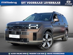 Hyundai Santa Fe - 1.6 T-GDI HEV Premium 7p. Nieuw model Full Hybride met Navigatie, Leder en 7 Persoons Uit
