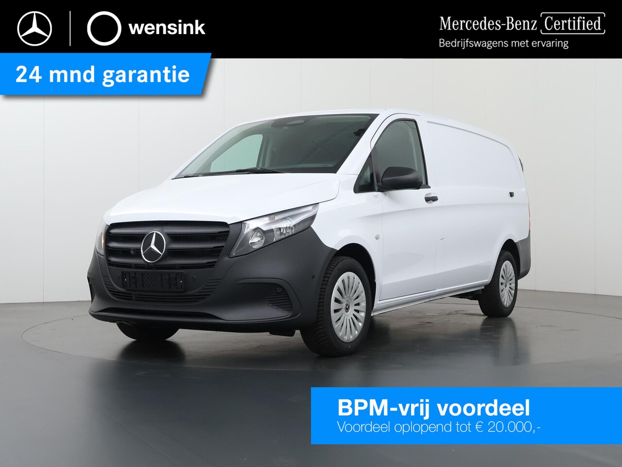 Mercedes-Benz Vito - 119 CDI Aut. | Lang L2 | Pro | Trekhaak | Navigatie | Parkeercamera | 270° Achterdeuren | - AutoWereld.nl
