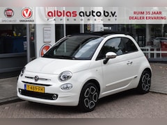 Fiat 500 C - 1.0 Hybrid|Carplay|Clima|PDC|als nieuw
